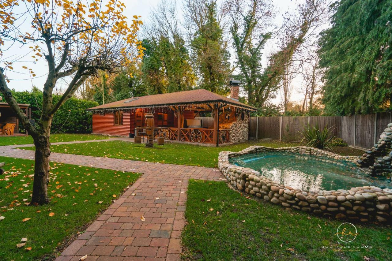 The Retreat Sauna&Hot Tub Boutique Rooms Great Paxton Extérieur photo