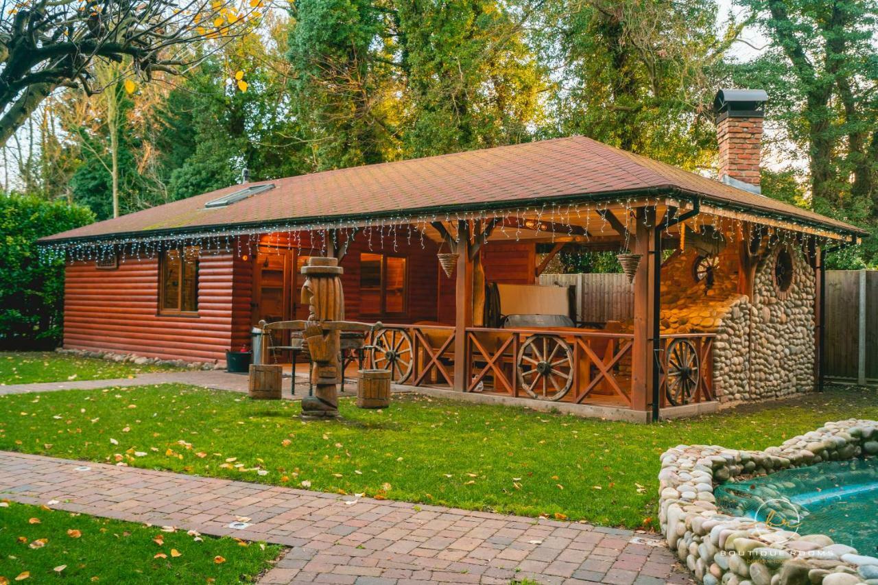 The Retreat Sauna&Hot Tub Boutique Rooms Great Paxton Extérieur photo